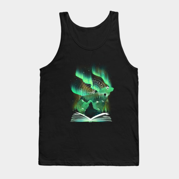 The Golden Night Tank Top by DANDINGEROZZ